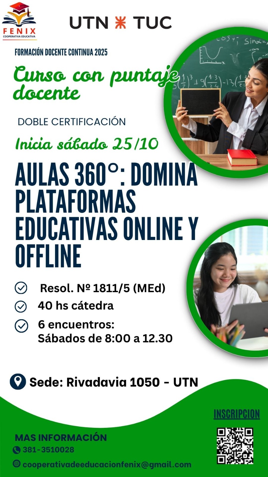 Aulas 360°: plataformas educativas online y offline
