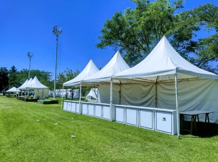 Carpas armadas para eventos en Santiago del Estero