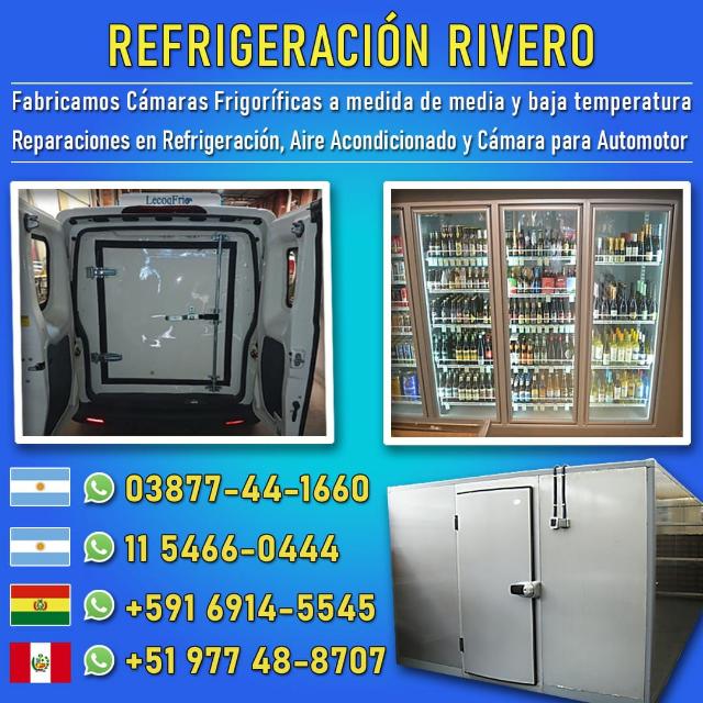Cámaras frigoríficas Rivero