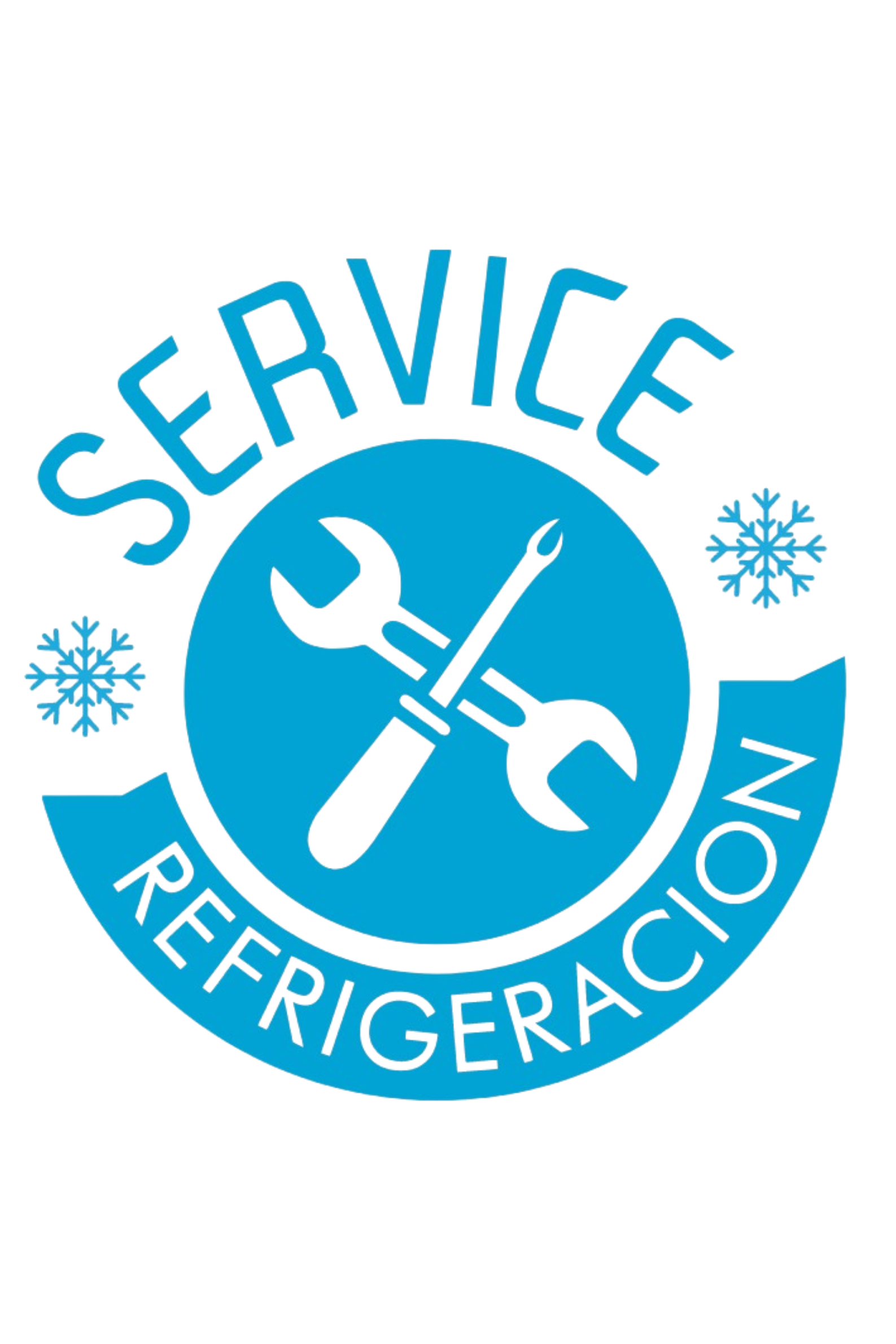 Técnico reparando heladera