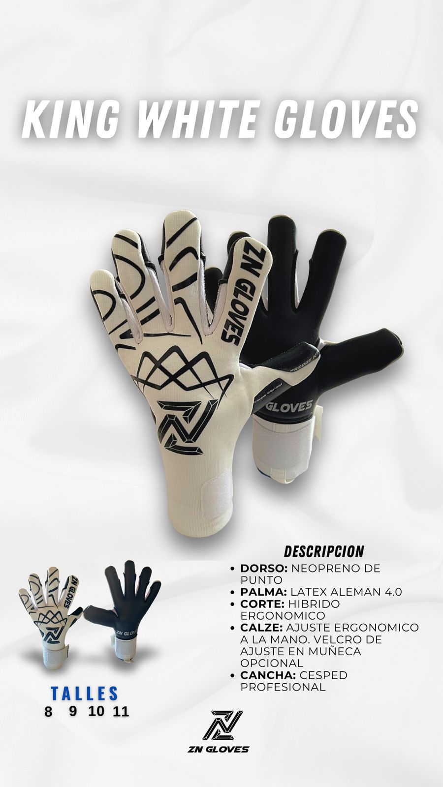 King White Gloves