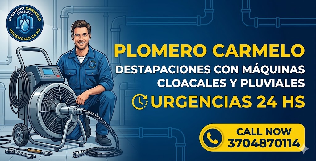 Trabajo de Plomero Carmelo 1