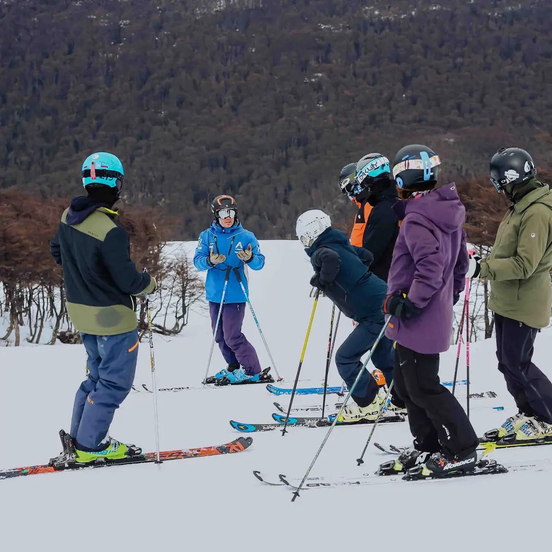 Clases profesionales de esquí en Bariloche