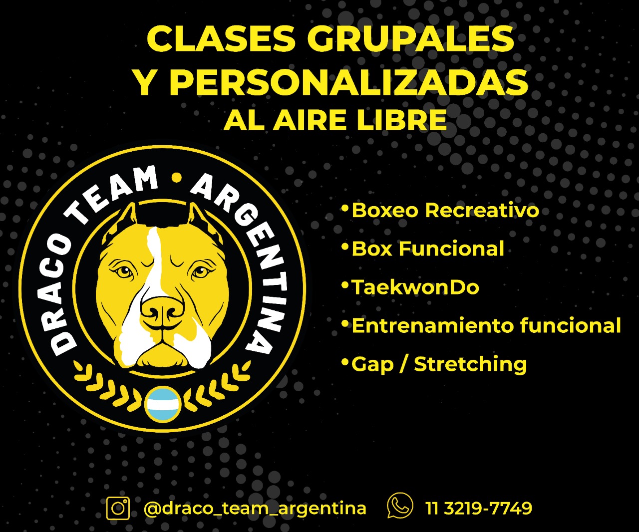 Entrenamiento al aire libre