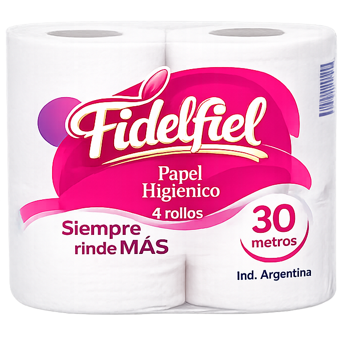 Papel higiénico FIDELFIEL 30 metros