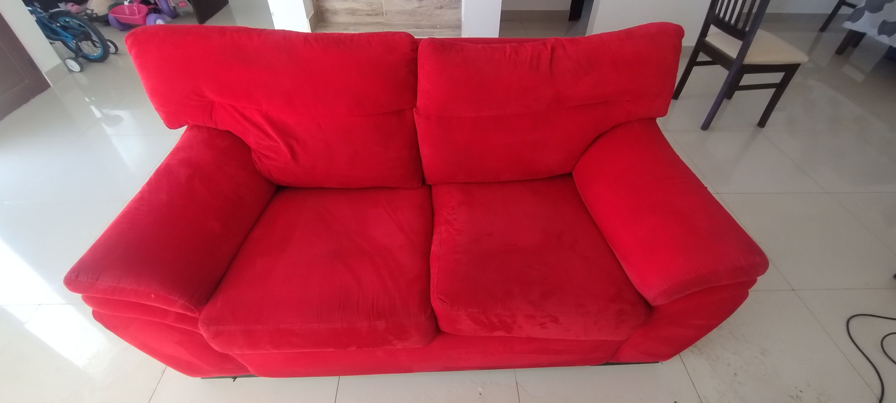 Trabajo de limpieza de tapizados 2
