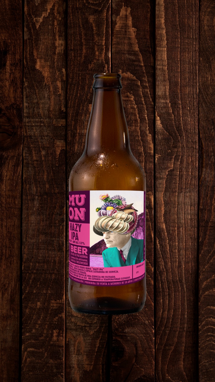 Hazy IPA Microcervecería Muon 2